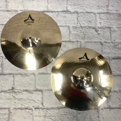 Zildjian 14 A Custom Hi Hat Cymbal Pair