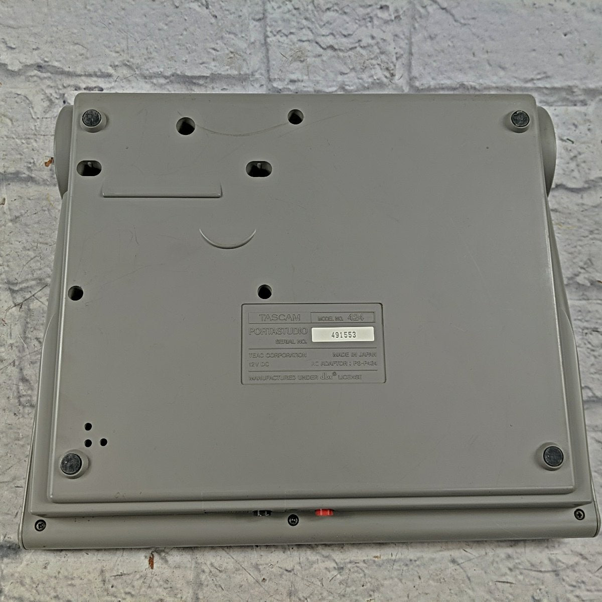 Tascam Portastudio 424 Cassette 4-Track Recorder