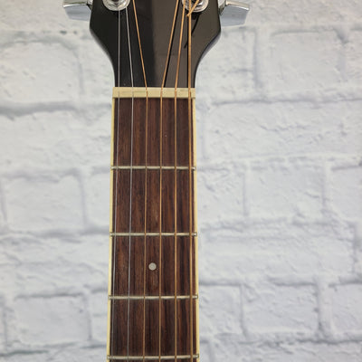 Ibanez AEF18LE DVS1201 Left Handed Acoustic Guitar Rootbeer Burst