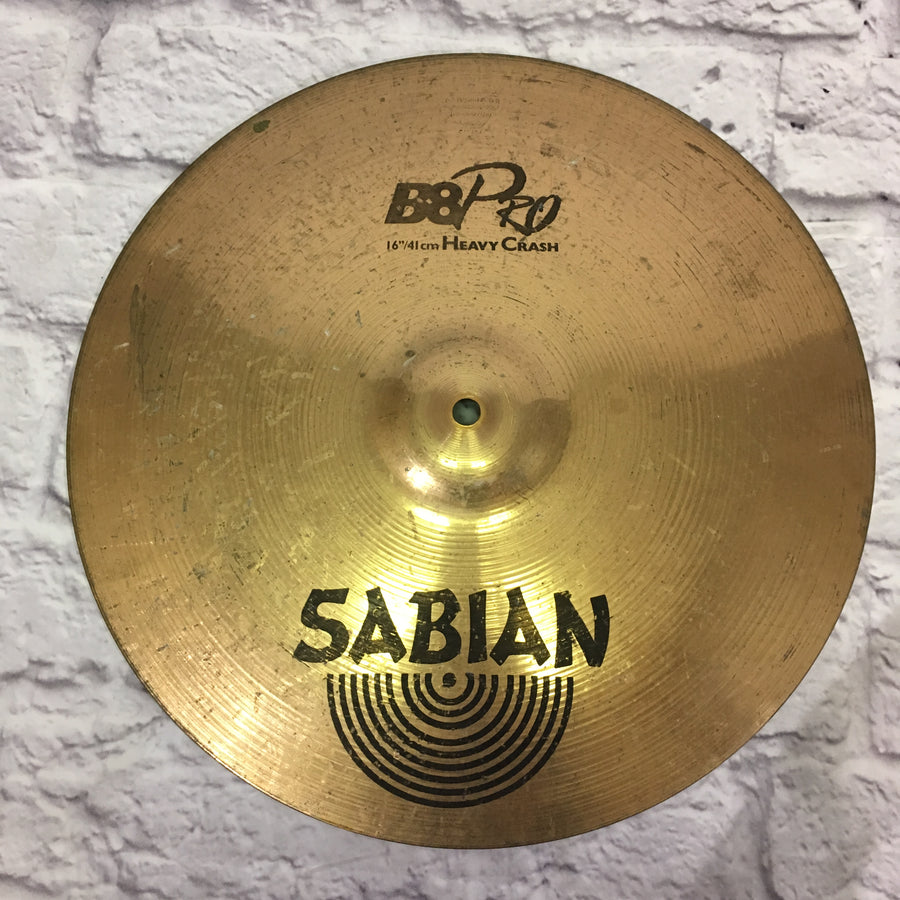 Sabian 16in B8 Pro Heavy Crash Cymbal