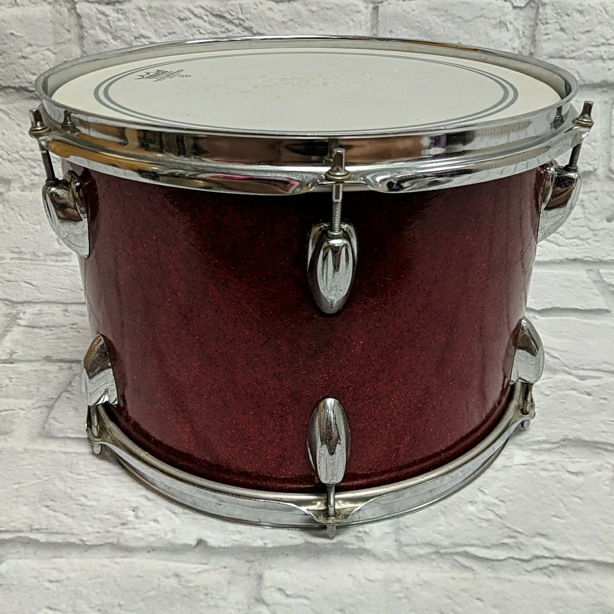 Vintage Stewart 13 x 9 Rack Tom Red Sparkle Made in Japan MIJ