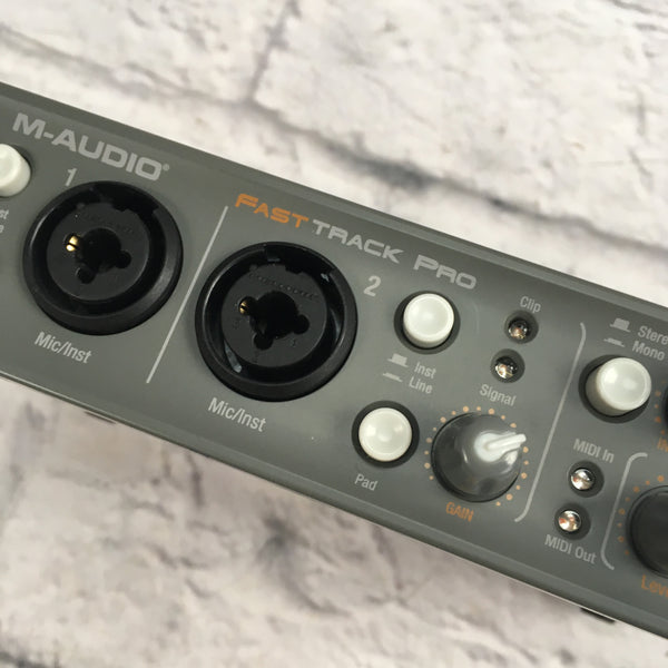 M-Audio Fast Track Pro USB Interface - Evolution Music