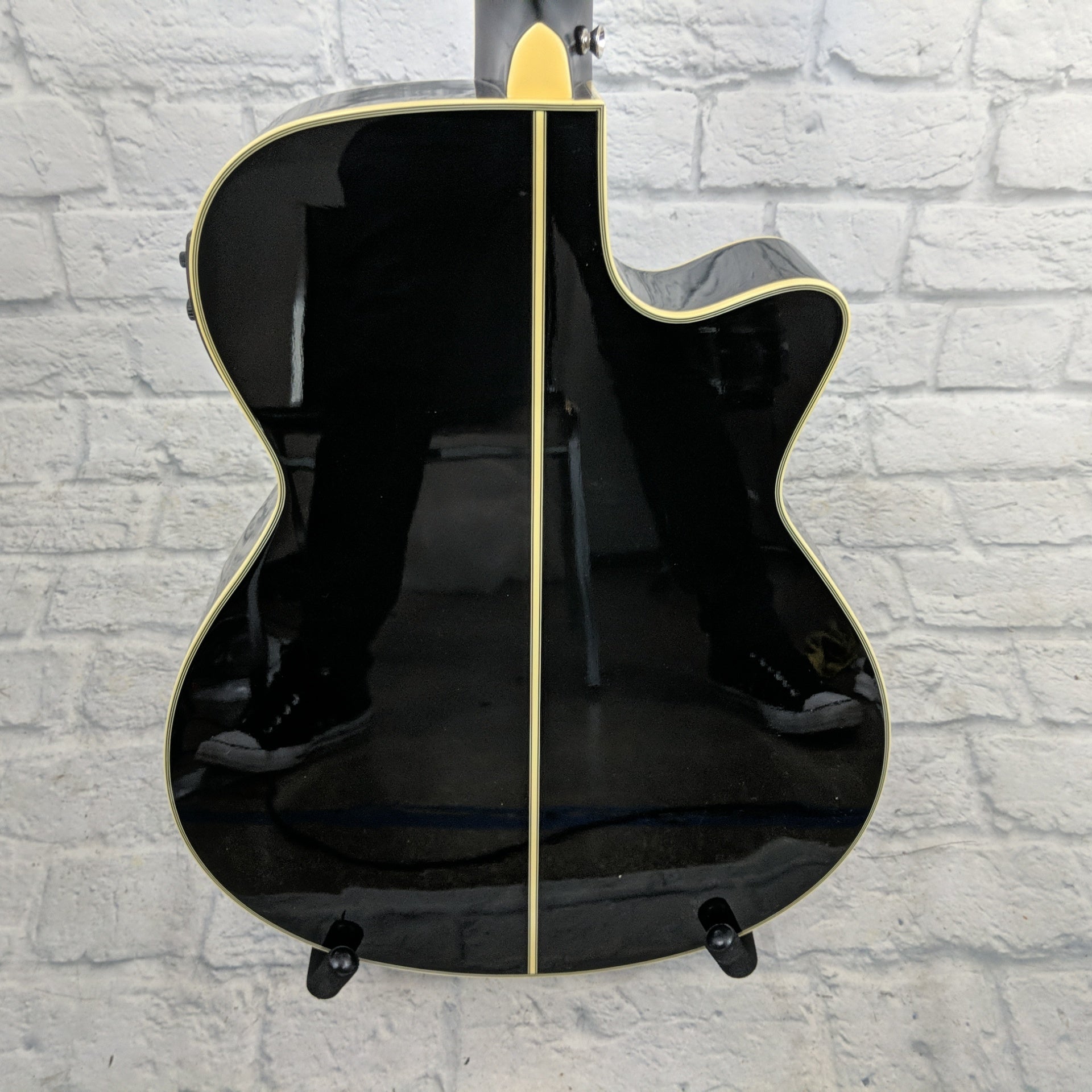 Ibanez AEG10LIIBK Lefty Acoustic Electric Guitar in Black