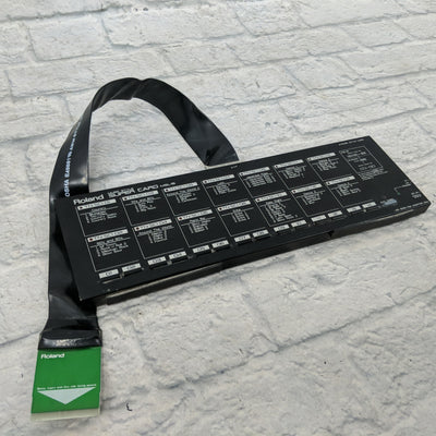 Roland MSL-15 Music Style Super Card