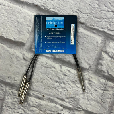 CBI 22-Gauge Y-Cable -1'