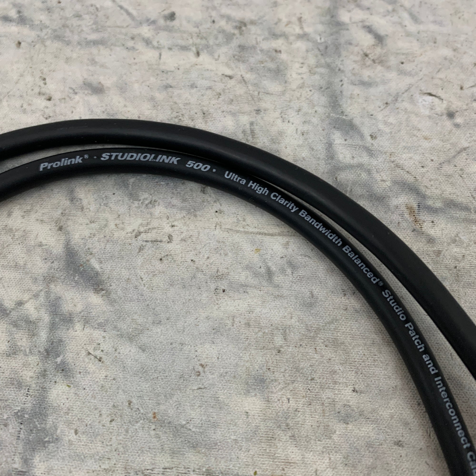 Monster 1/4" TRS Prolink StudioLink 500 Cable Patch Interconnect 3ft