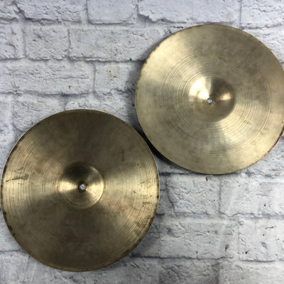 Zildjian 14 Hi Hat Cymbal Pair 1980s