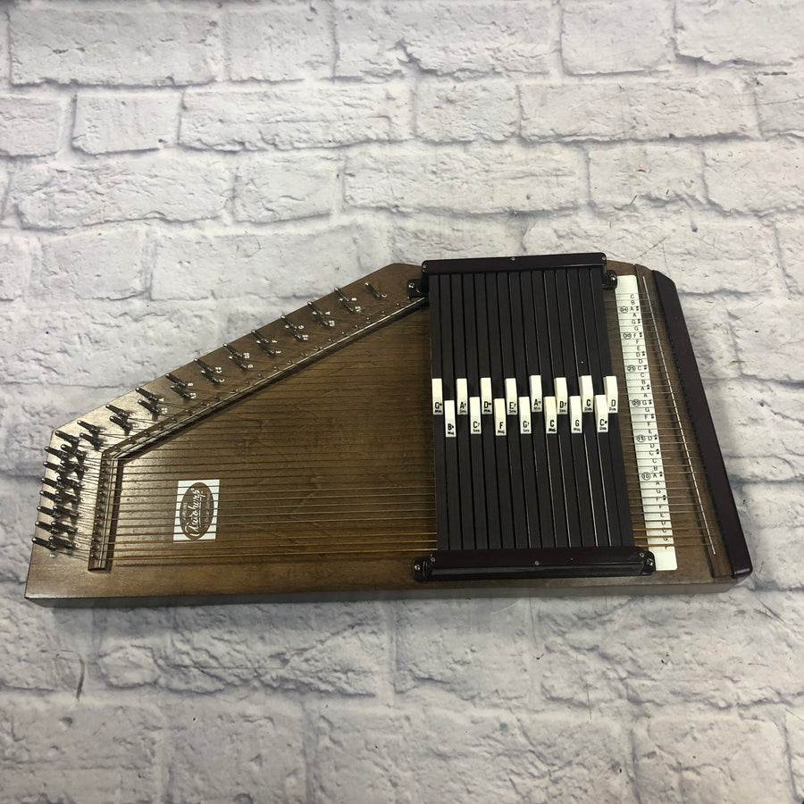 Vintage Airline by Oscar Schmidt Auto Harp with Case