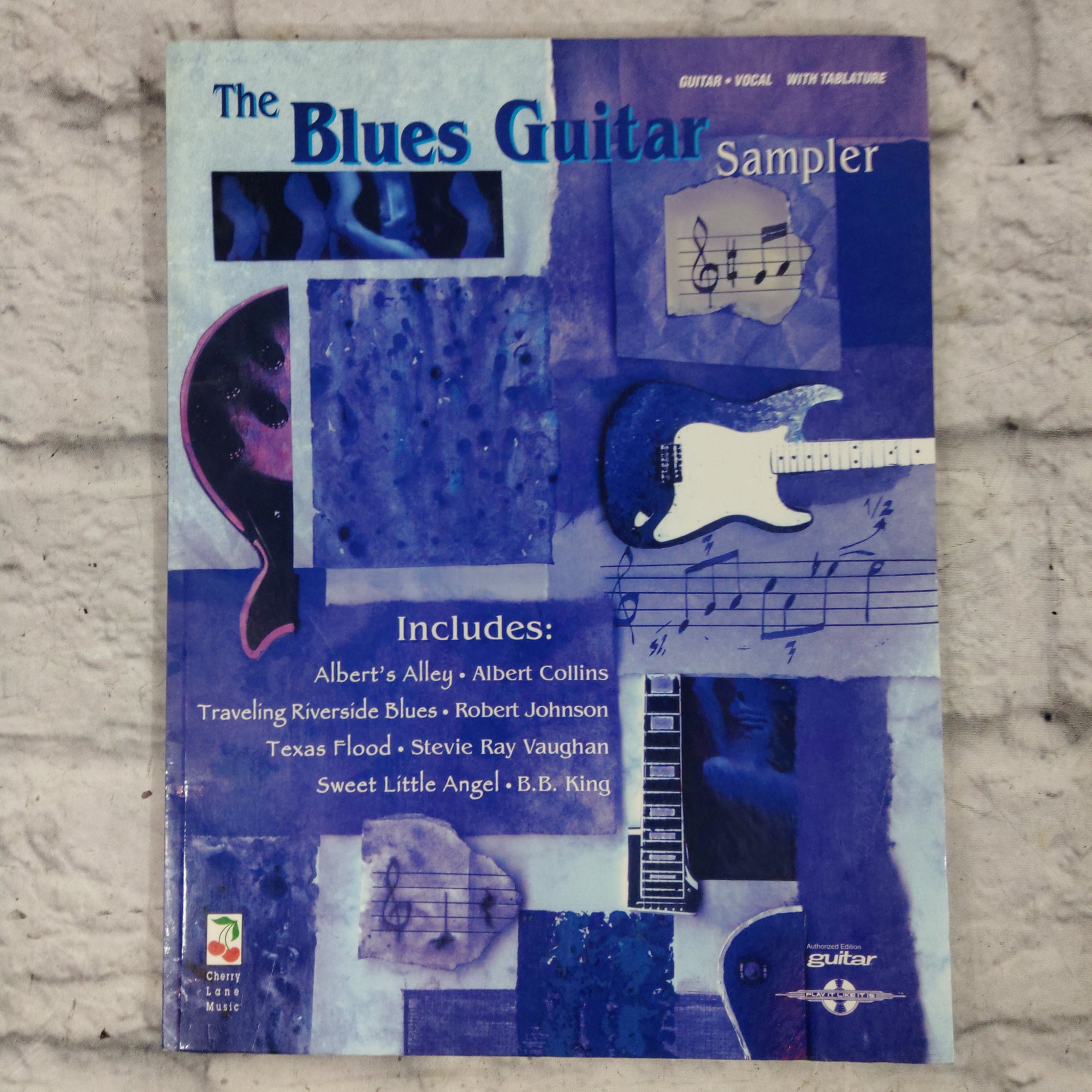 Cherry Lane Music The Blues Guitar Sampler Guitar/Vocal Book