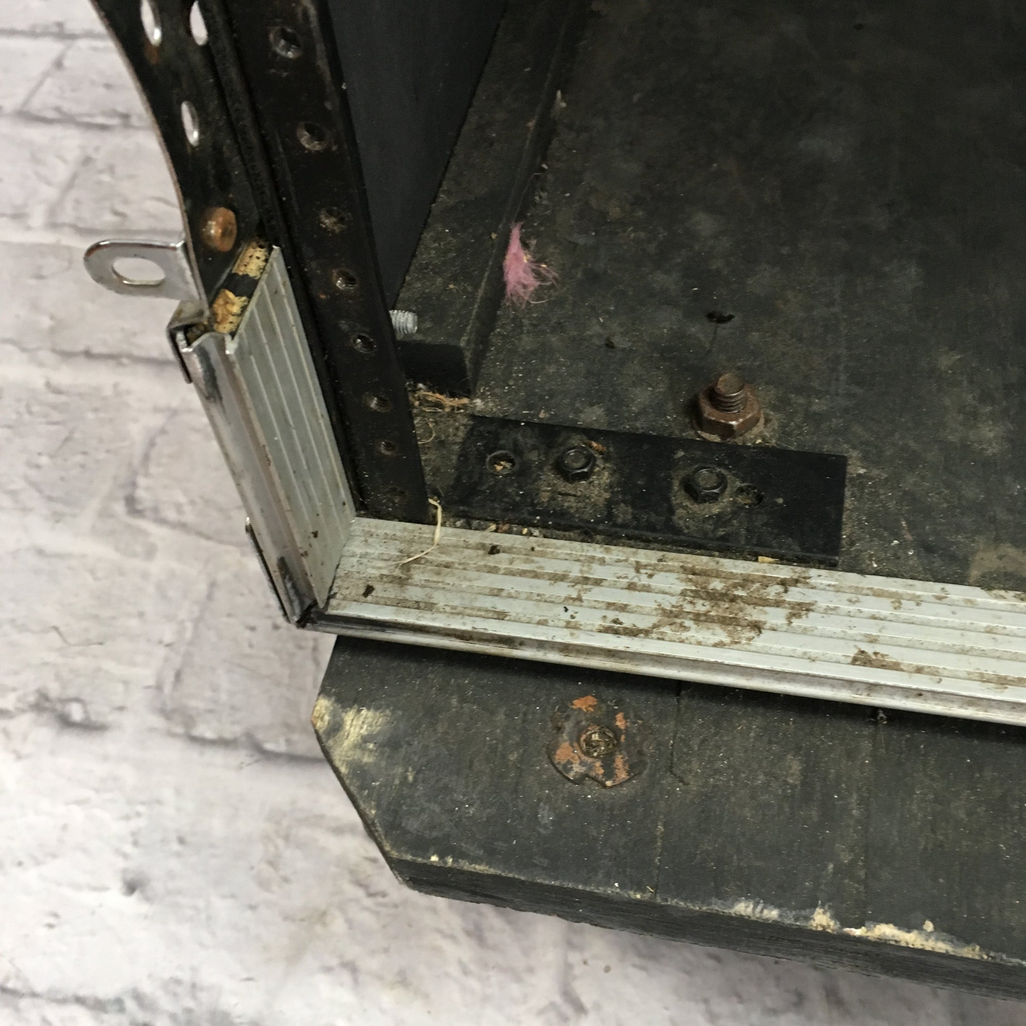 Unknown 12U Rolling Rack Case As-Is