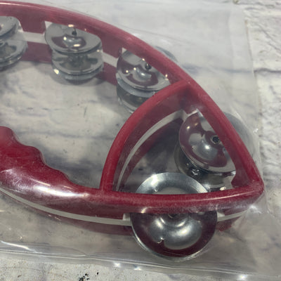 Alice Red Fish Hand-Held Tambourine