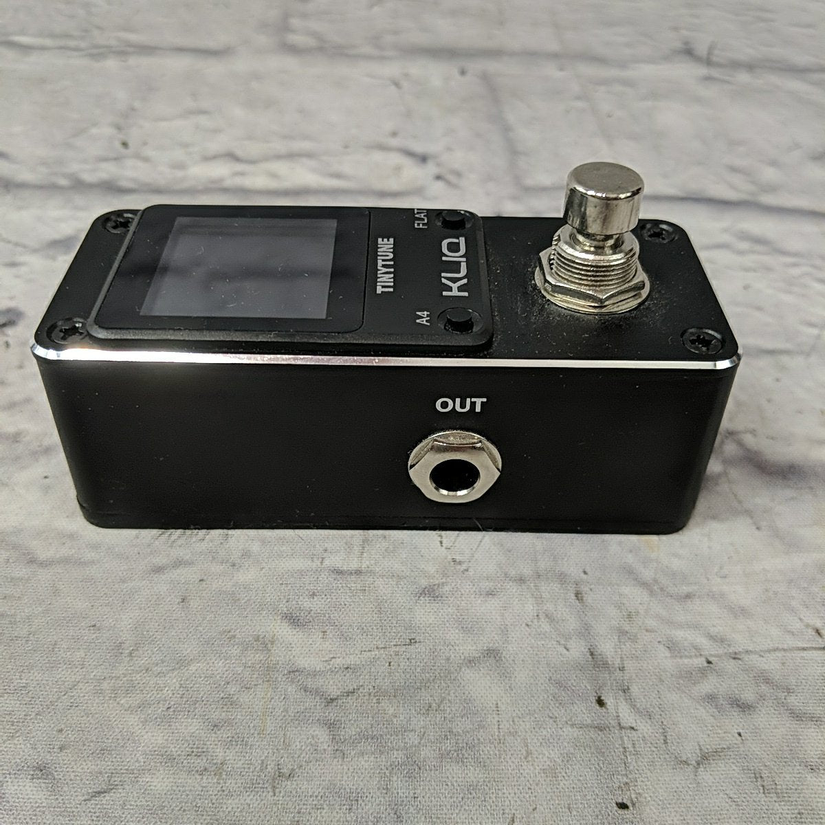 KLIQ tinytune Mini Chromatic Tuner Pedal