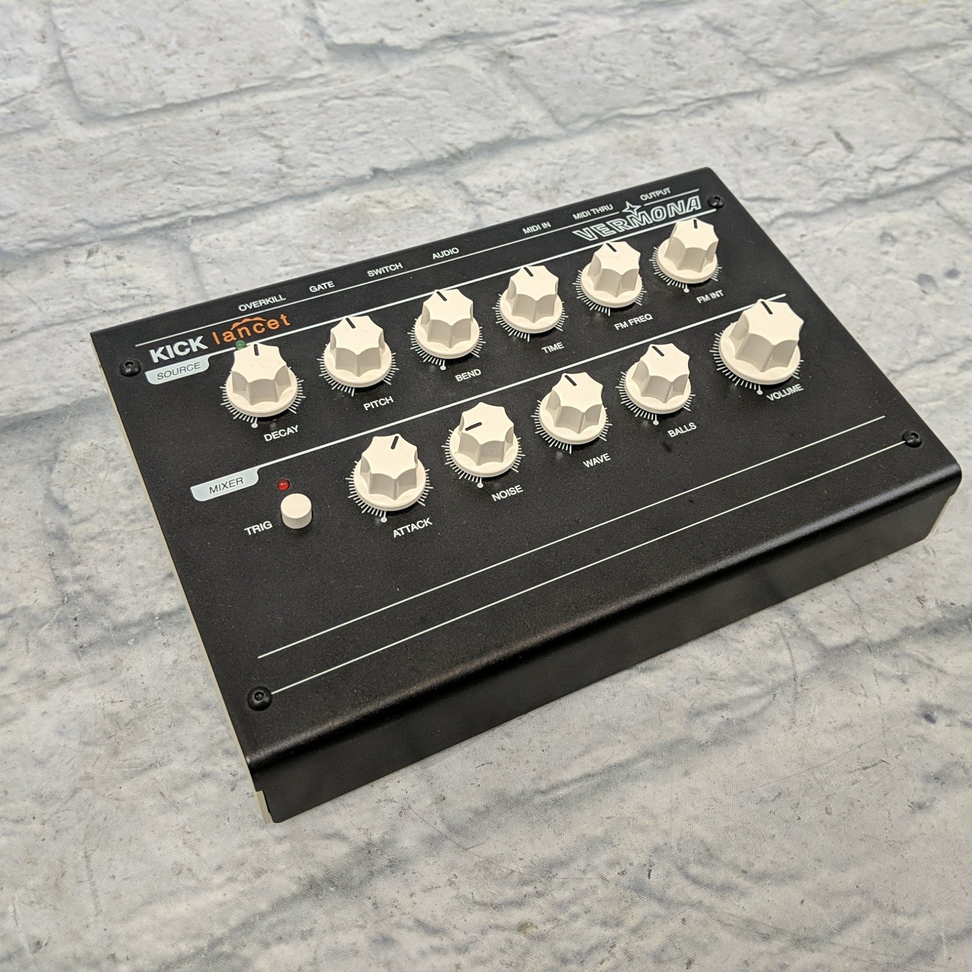 Vermona Kick Lancet Desktop Kick Drum Generator