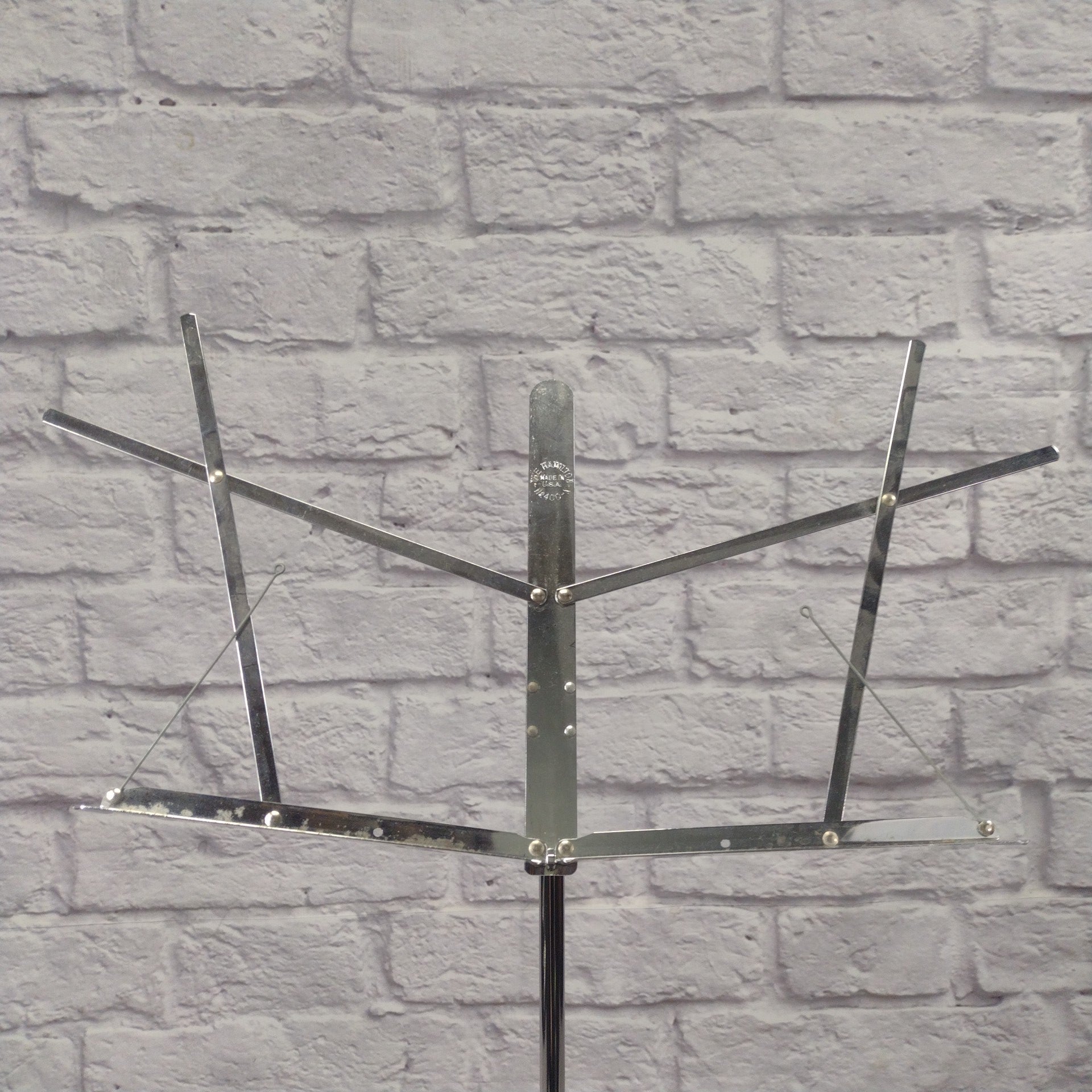 Hamilton Silver Music Stand