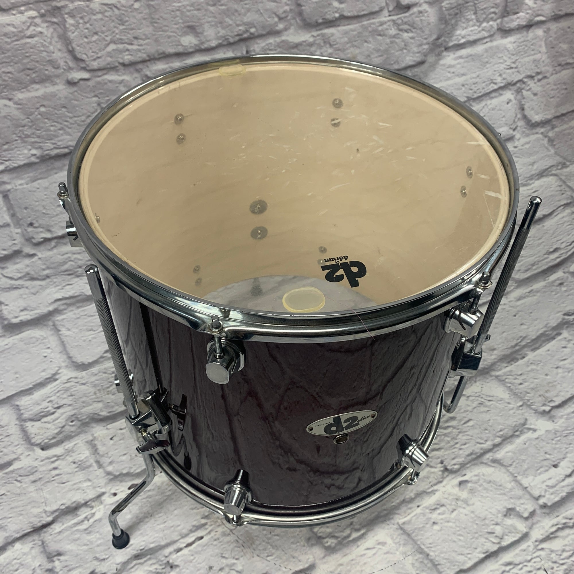 DDrum D2 5tk trummikomplekt veinipunaneDDrum D2 5tk trummikomplekt veinipunane  