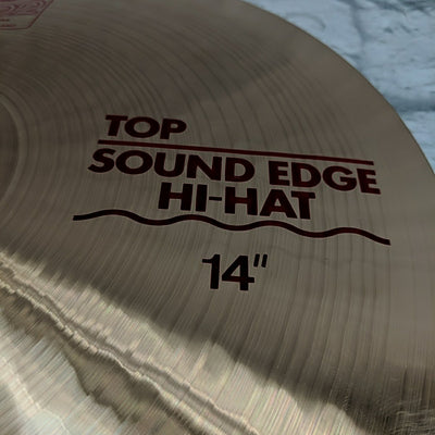 Paiste 14 2002 Sound Edge Hi Hat Cymbal Pair