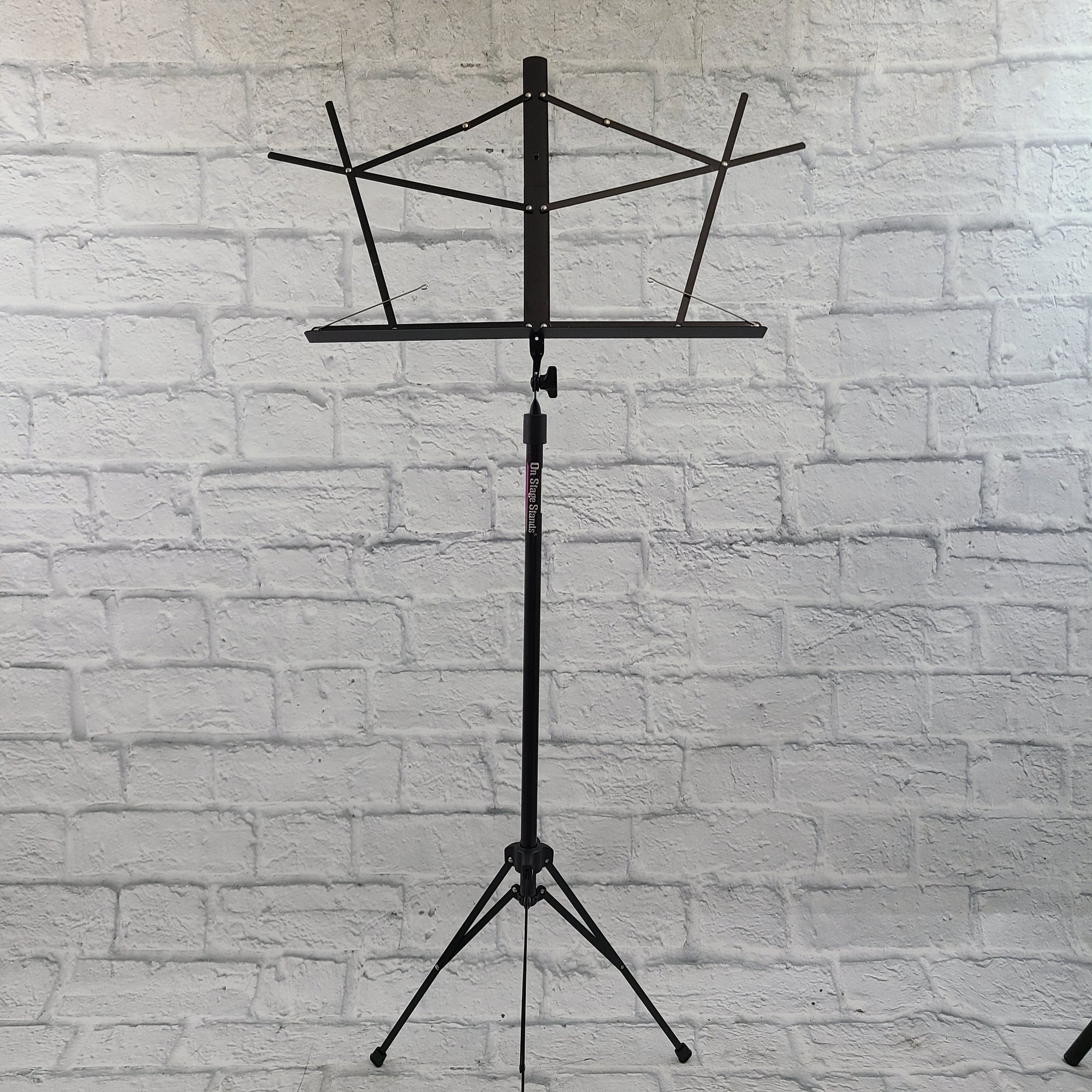 On Stage Stands Quinn and Fabish Music Stand w/ Bag