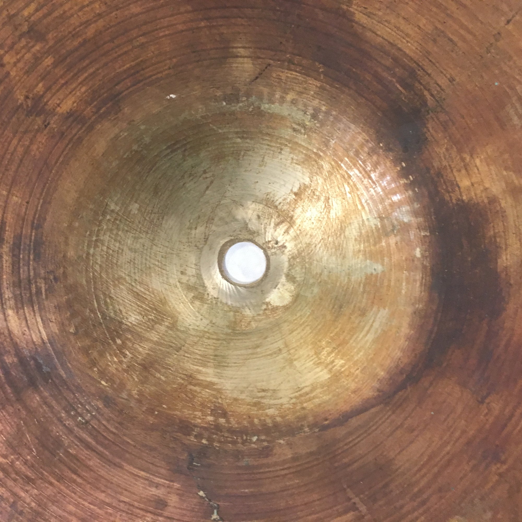 1950s Vintage Zildjian 14 Inch Hi Hat Cymbal Pair