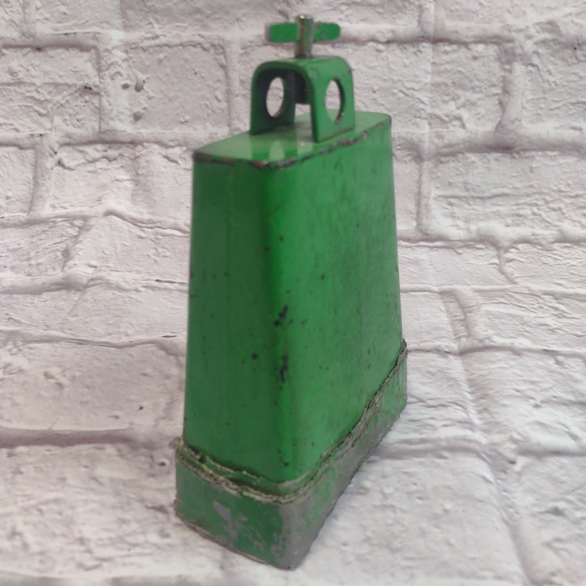 Unknown Green Cowbell