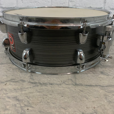 Premier 5" x 14" Snare - Silver Hairline Wrap