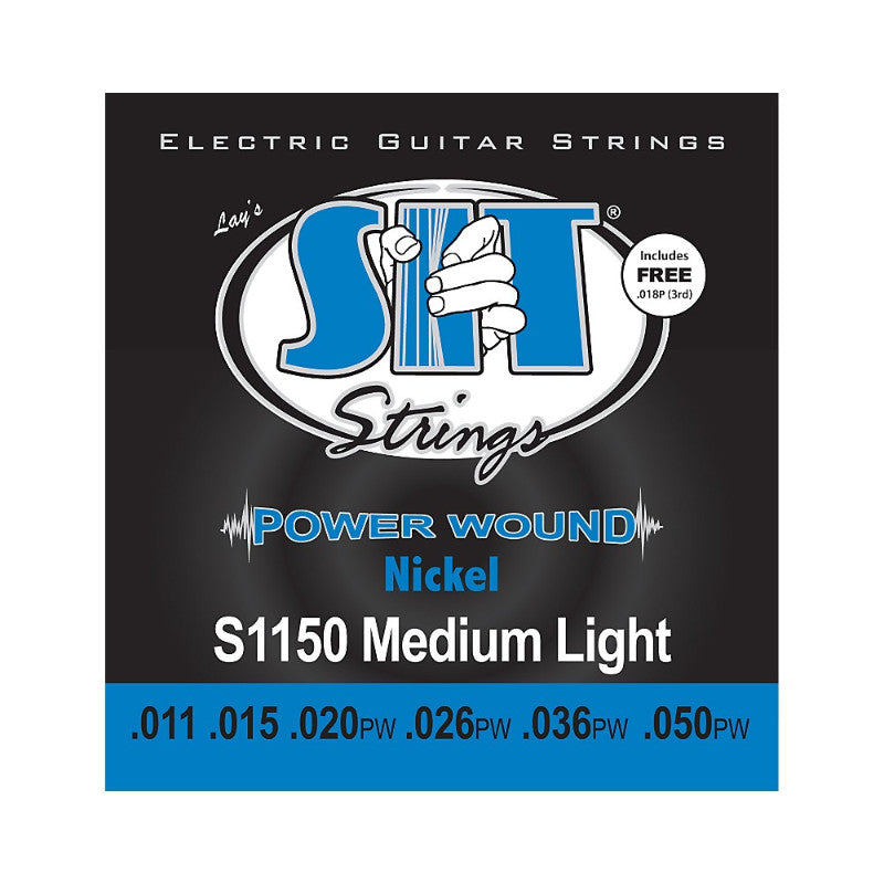 S.I.T. String S1150 Medium Light Nickel Wound Electric Guitar String