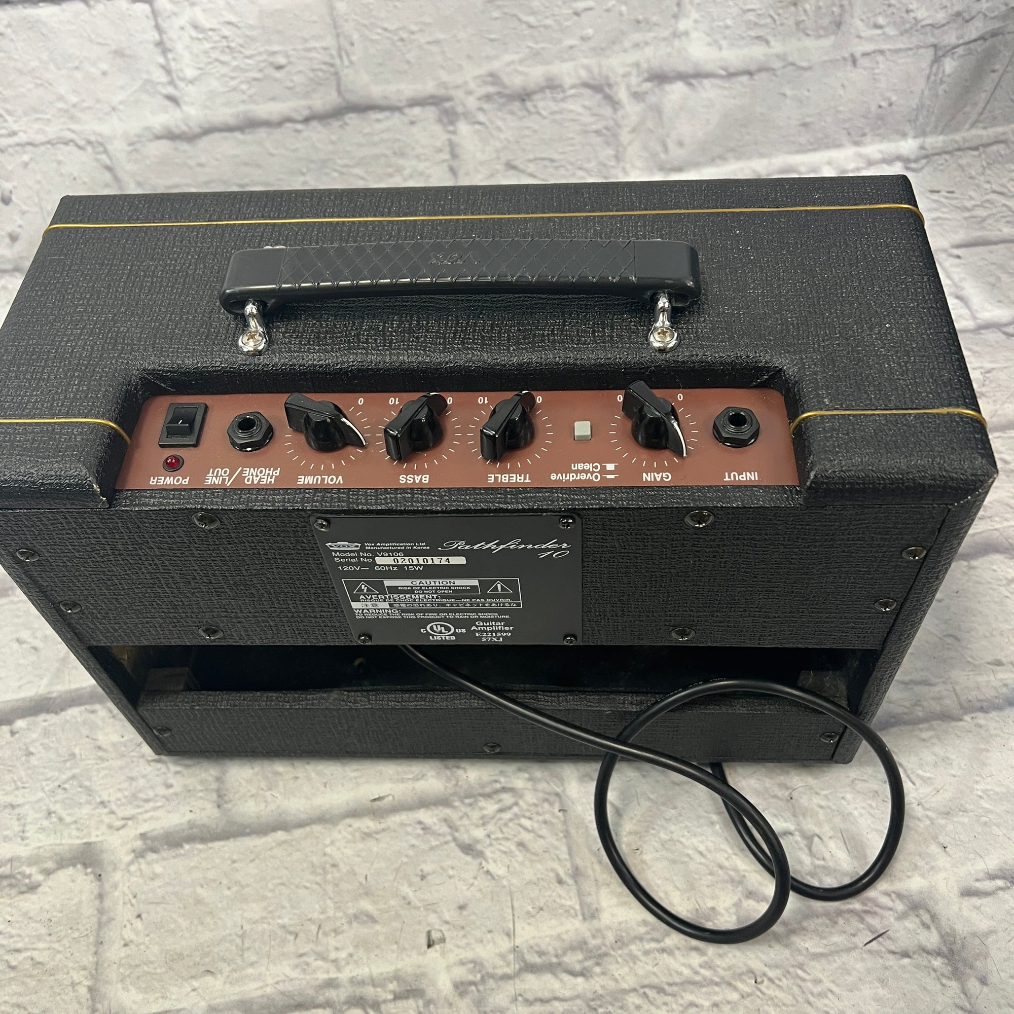Vox Pathfinder 10 Guitar Combo Amp