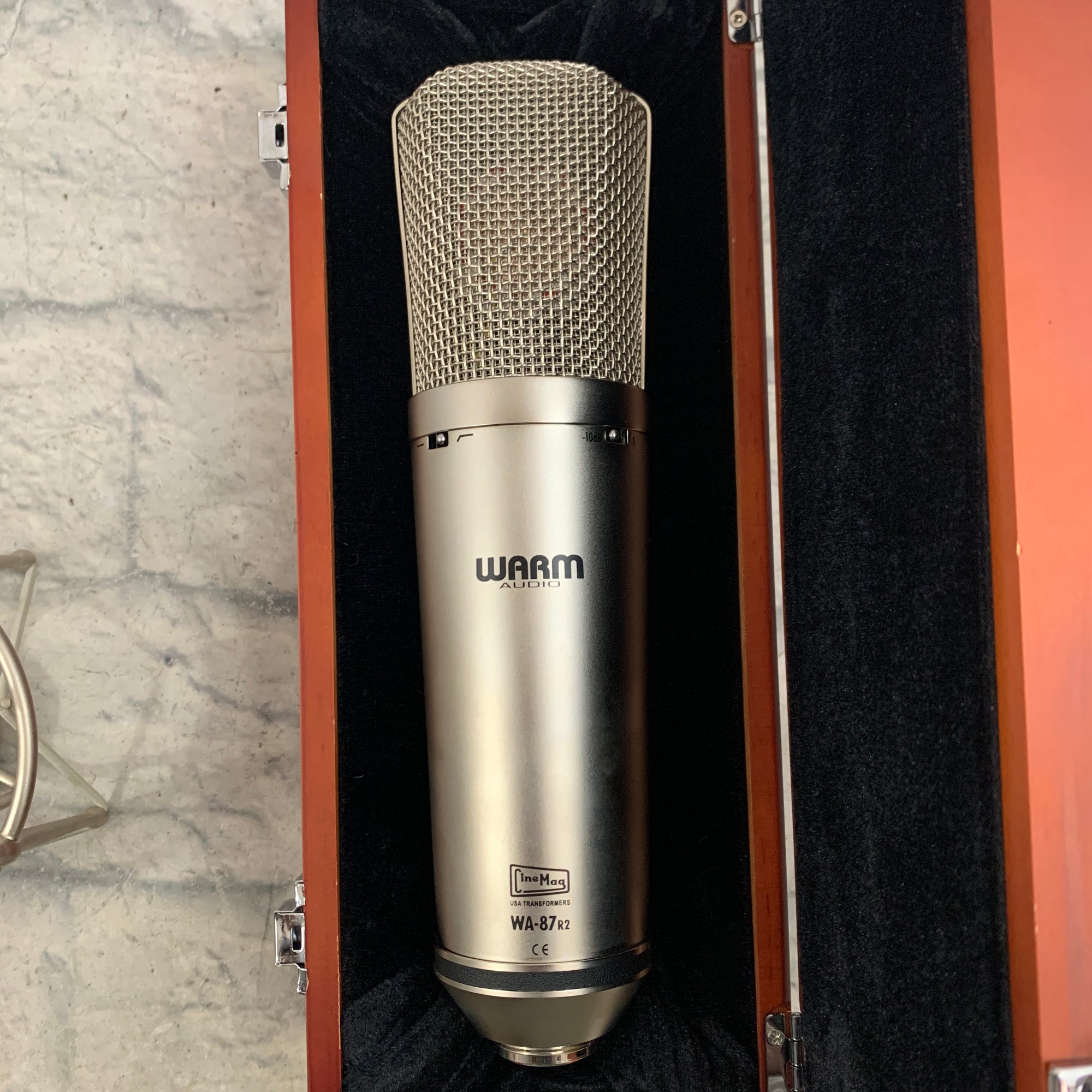 Warm Audio WA-87 R2 Multipattern Condenser Microphone - Nickel Finish