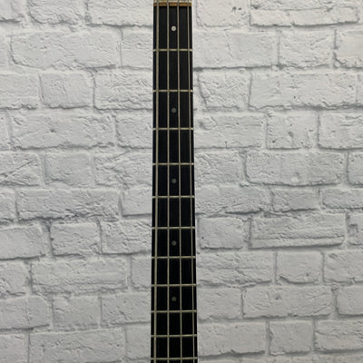 Kramer Aluminum Neck Bass 4 String Red V Headstock
