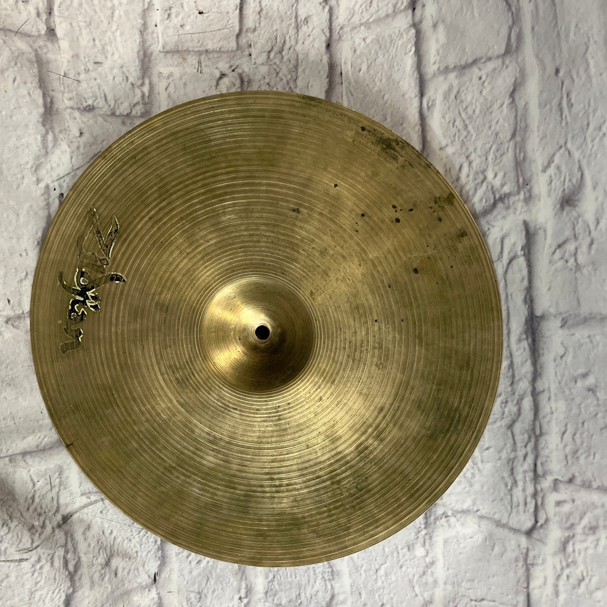 Zildjian CRACKED Crash Cymbal AS IS
