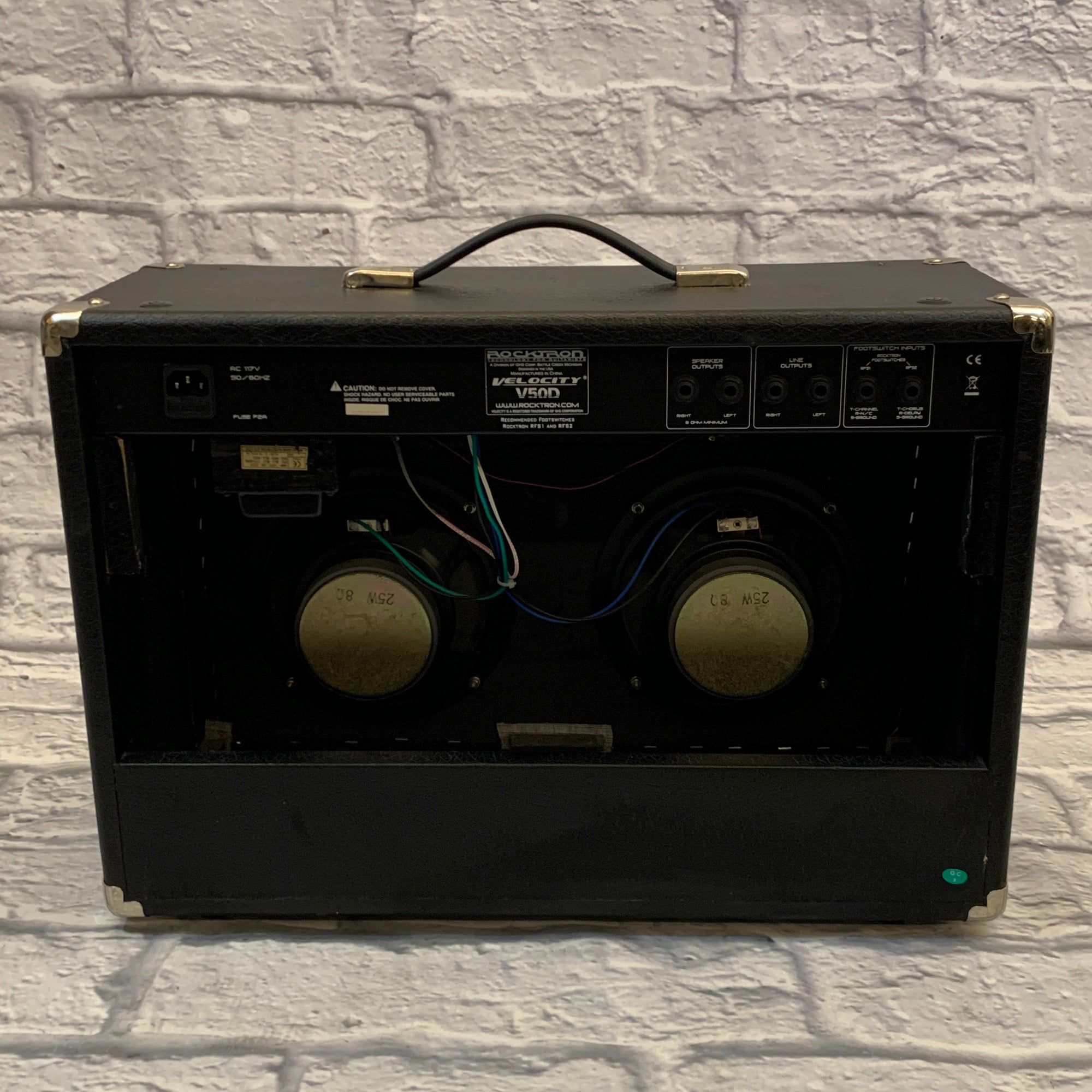 Rocktron Velocity V50D Guitar Combo Amp