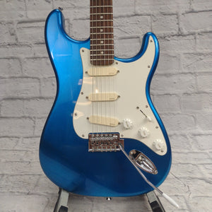 Gatto Strat Style Candy Blue EMG Electric Guitar