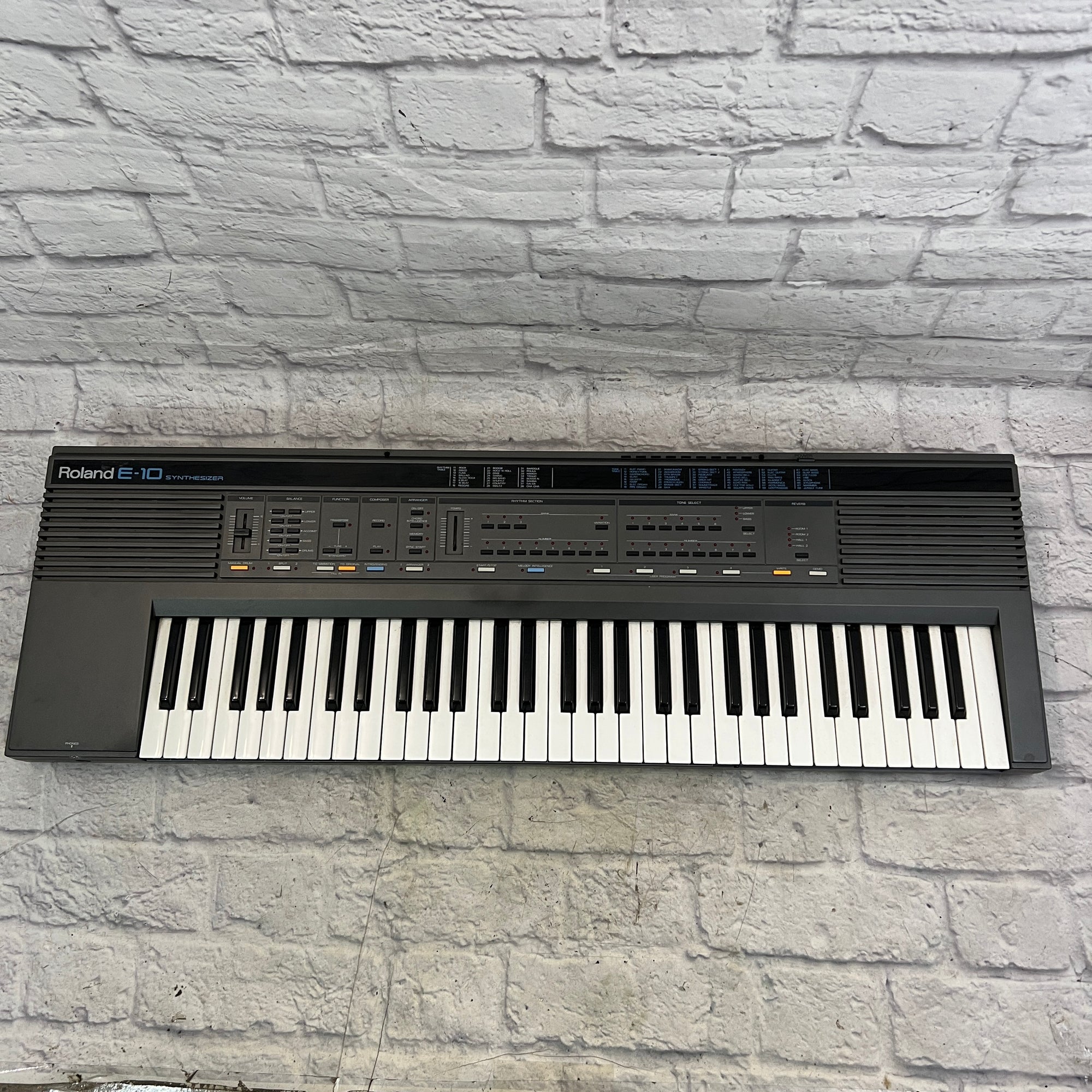 Roland  E-10 61 Key Intelligent Analog Synth