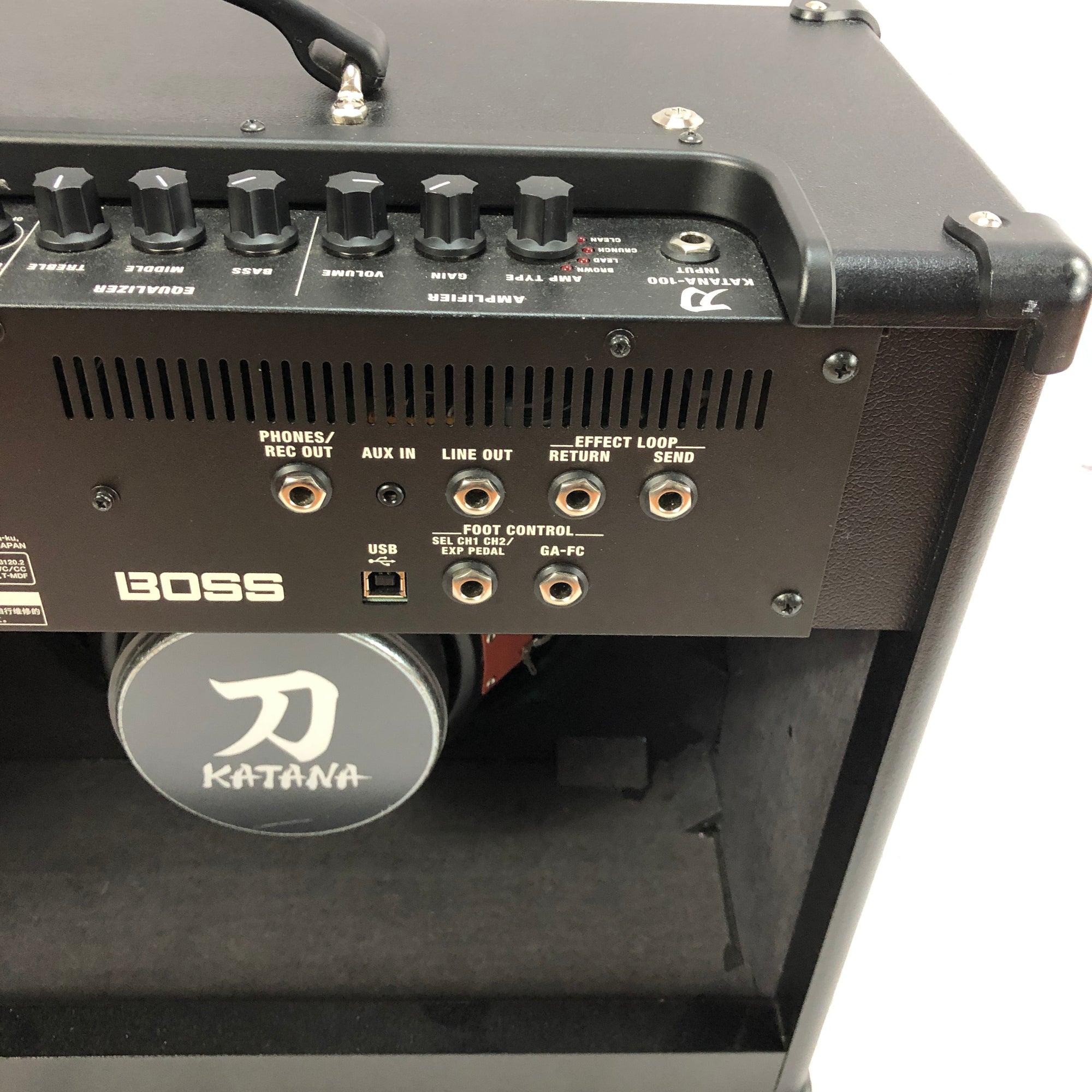 boss katana 100 pedal Boss Katana 100 Combo Amp
