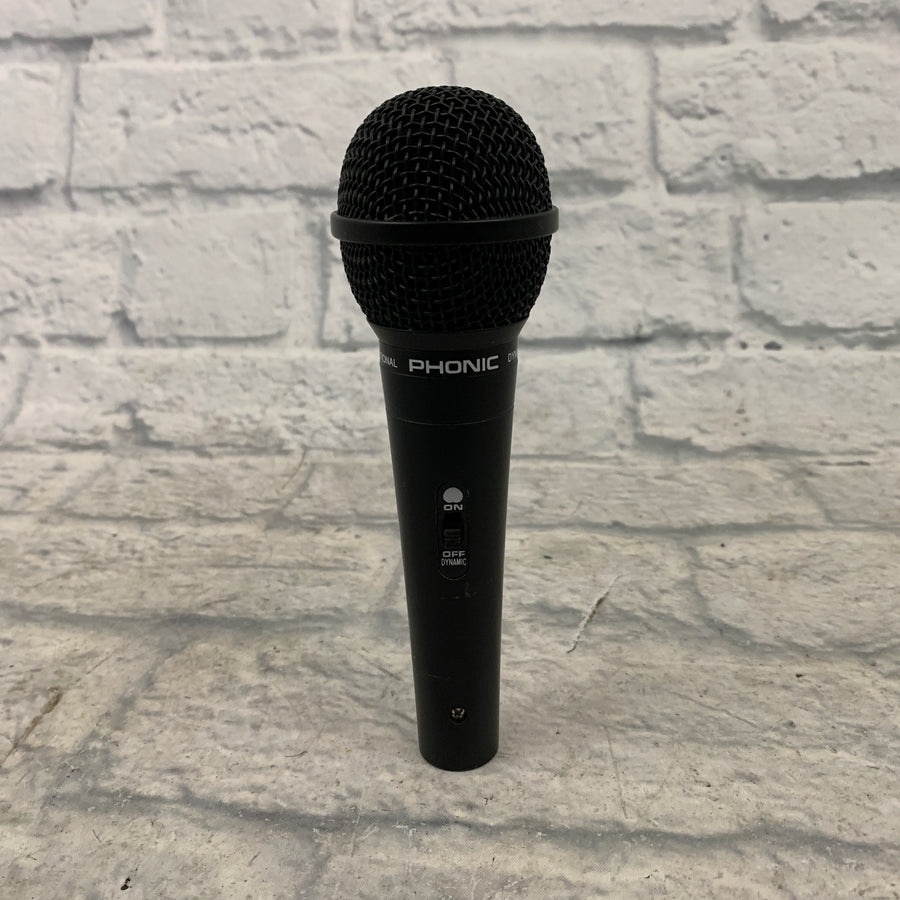 Phonic UM-99 Dynamic Vocal Microphone w/ Switch