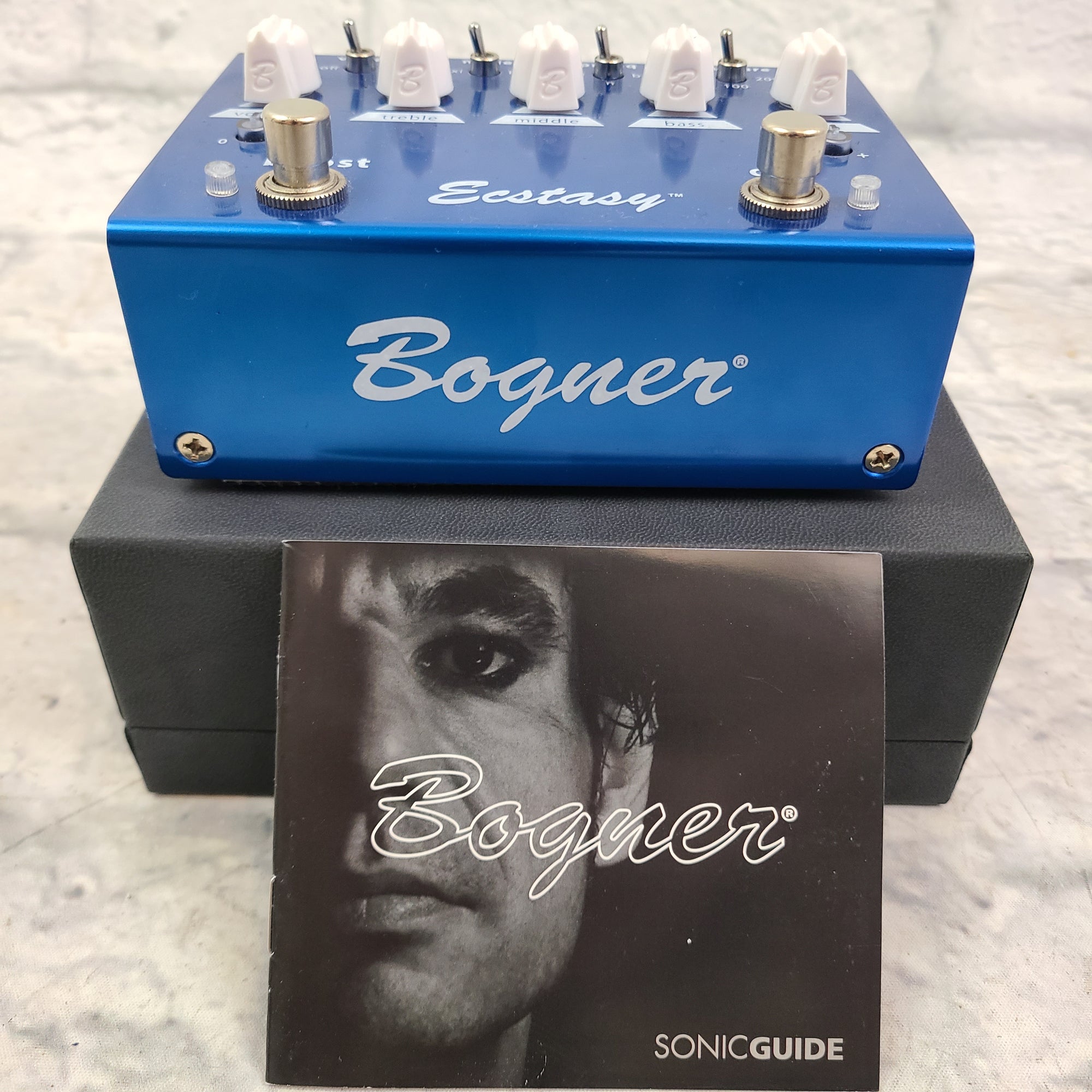 Bogner Ecstasy Overdrive pedal w/ box and goodies