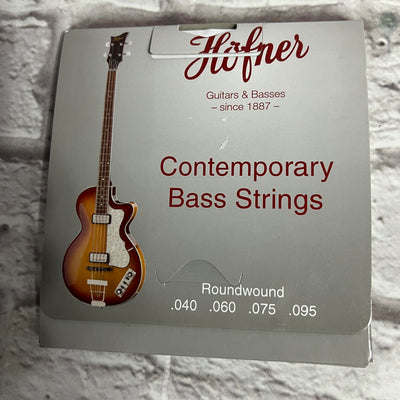 Hofner Contemporary Round Wound Bass Strings 40-95