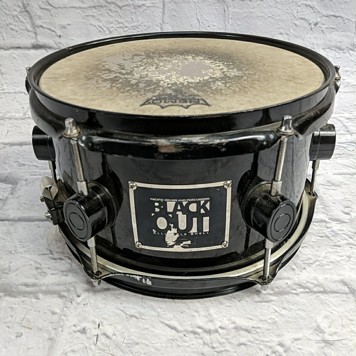 PDP Pacific Drums & Percussion 10 x 6.5 Blackout Maple Snare