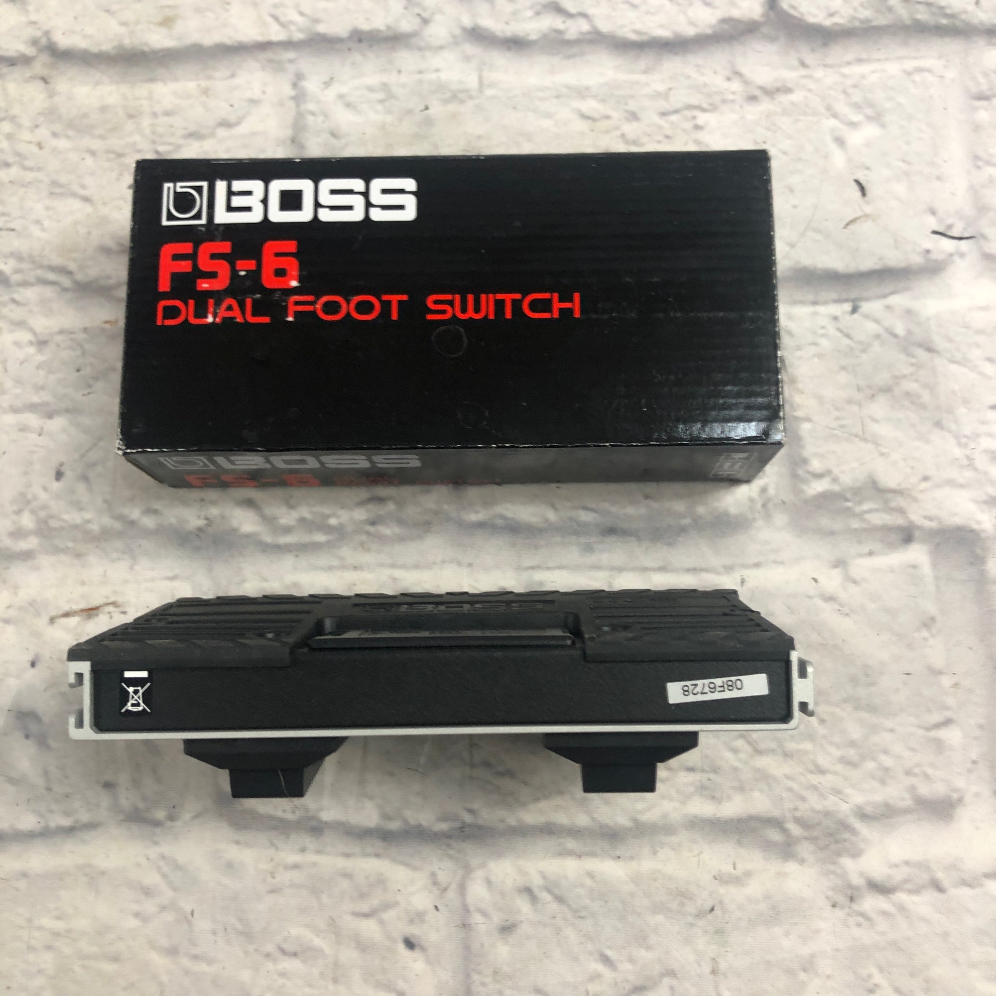 pedal fs 6 boss Boss FS-6 Dual Foot Switch