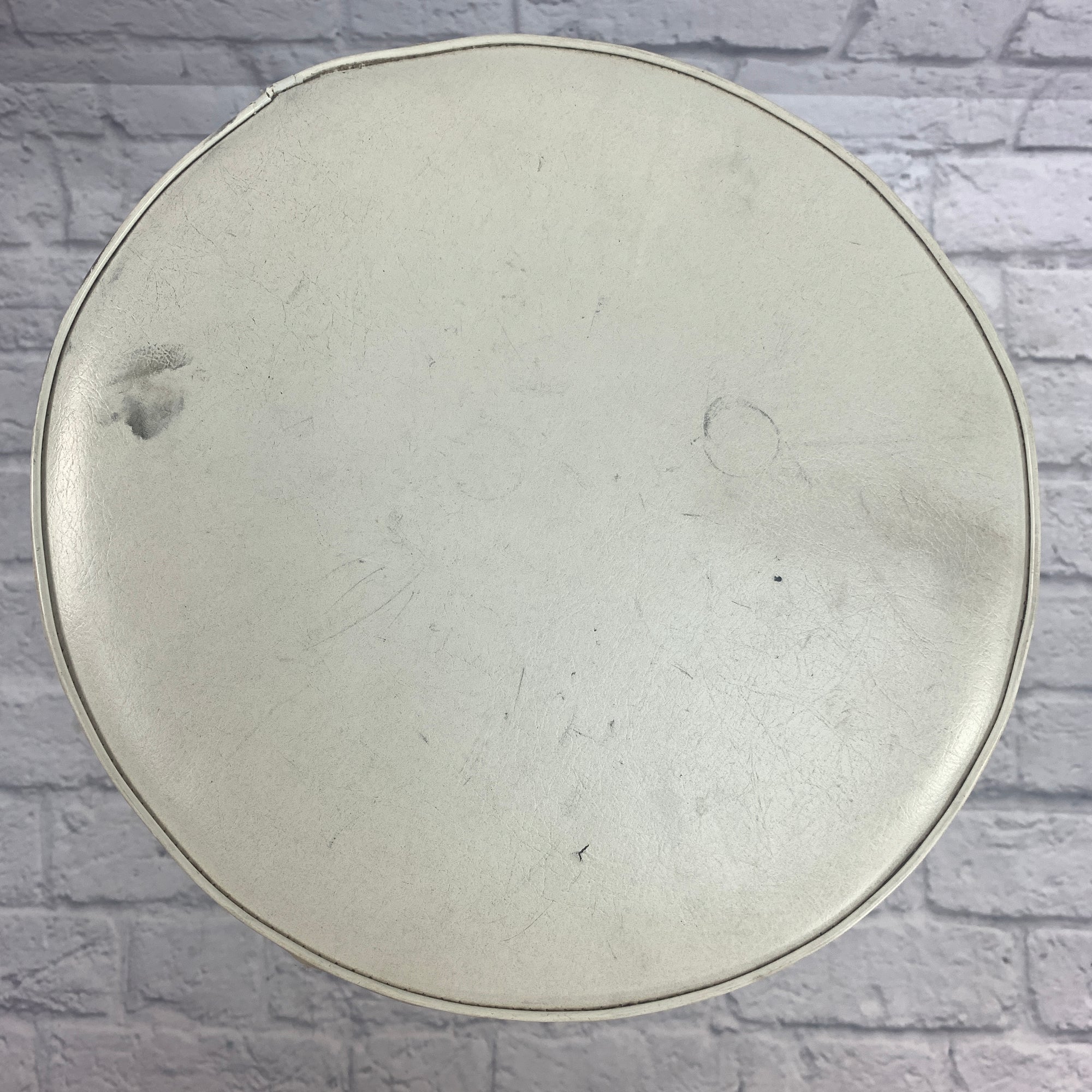 Vintage Slingerland White Drum Throne