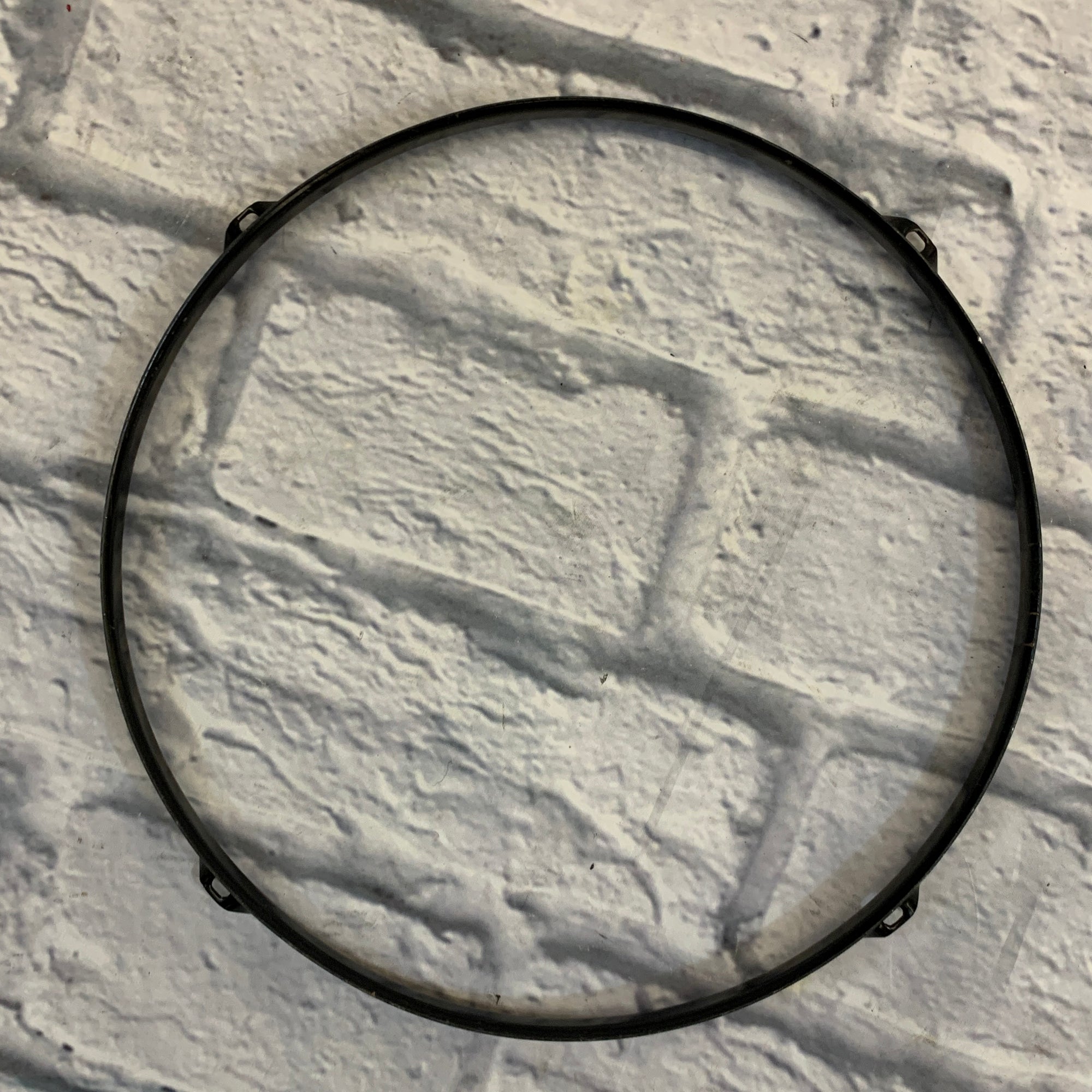 4-Lug 14" Metal Drum Hoop Pair Black