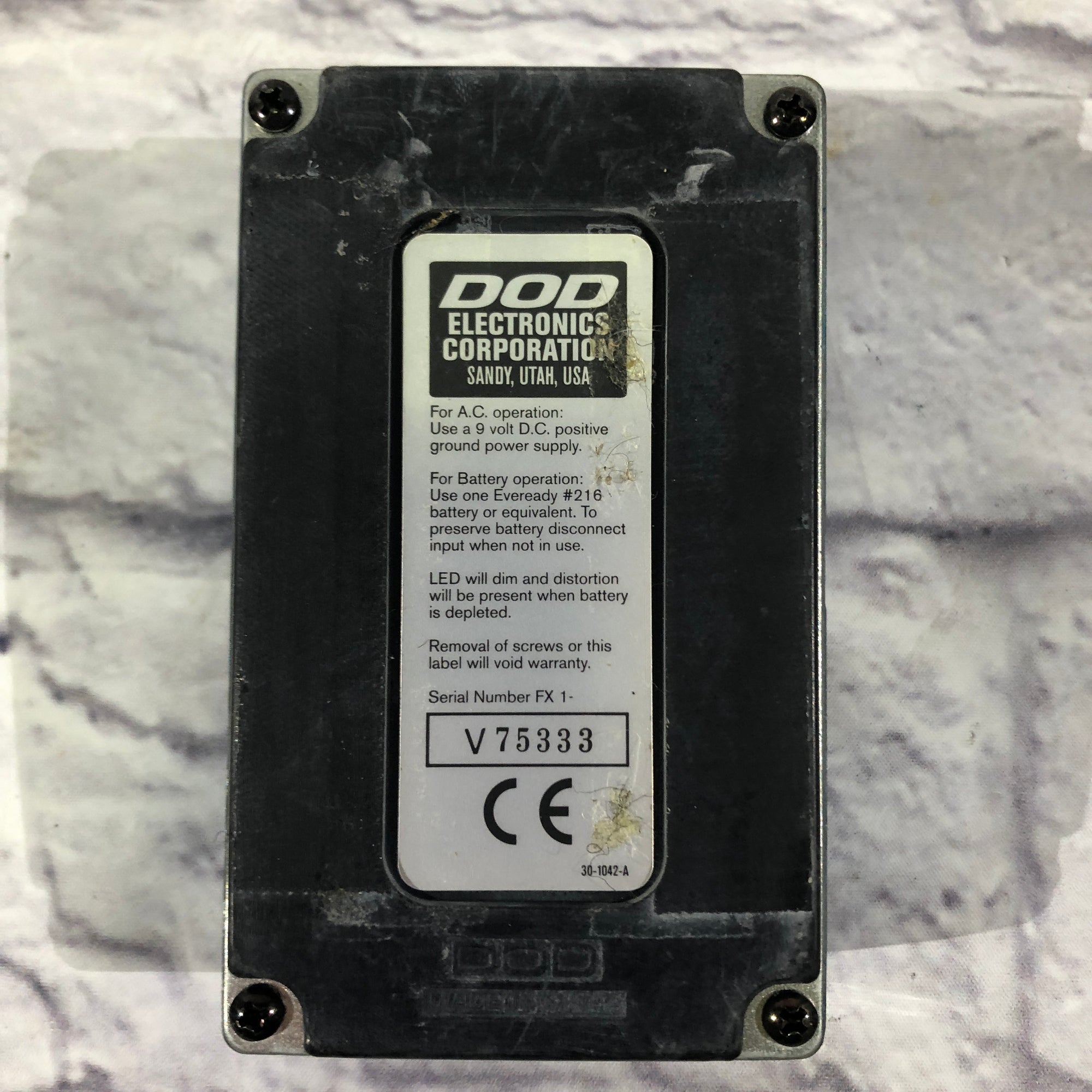 DOD Ice Box Chorus Pedal