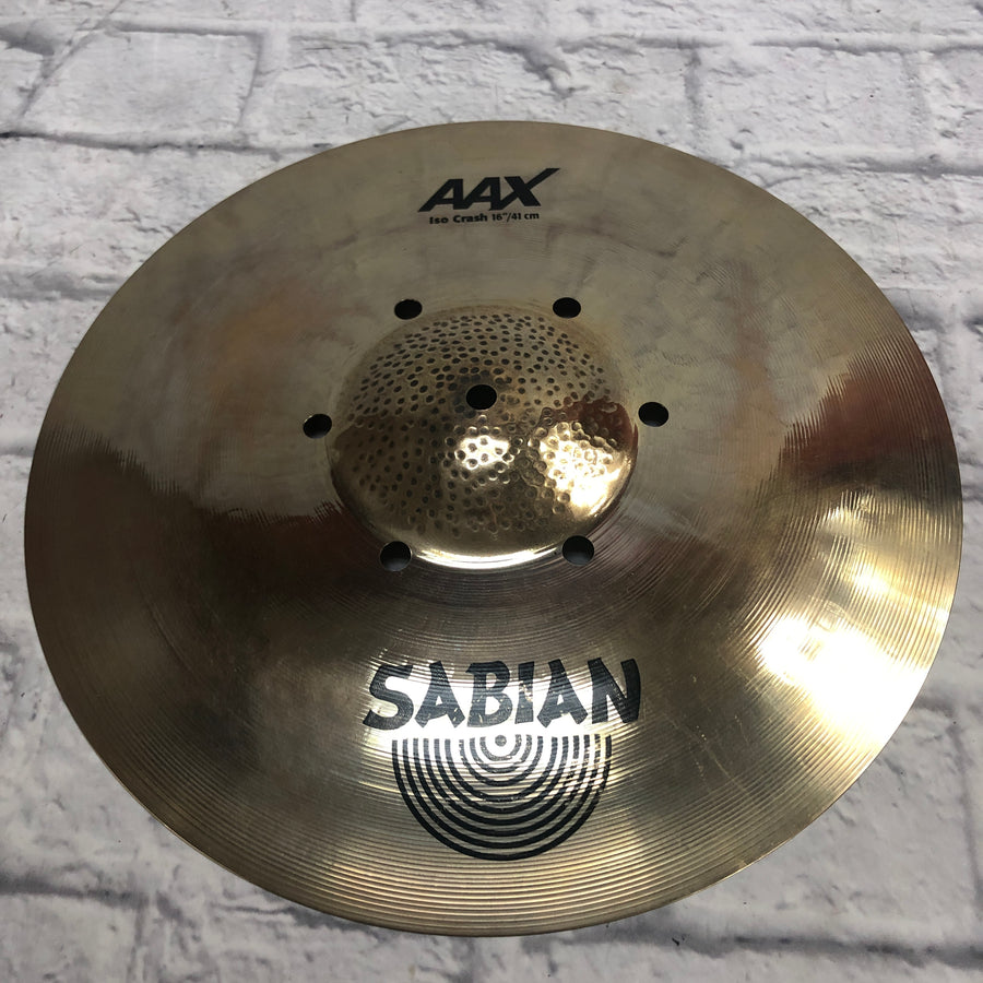 Sabian 16 AAX ISO Crash Cymbal