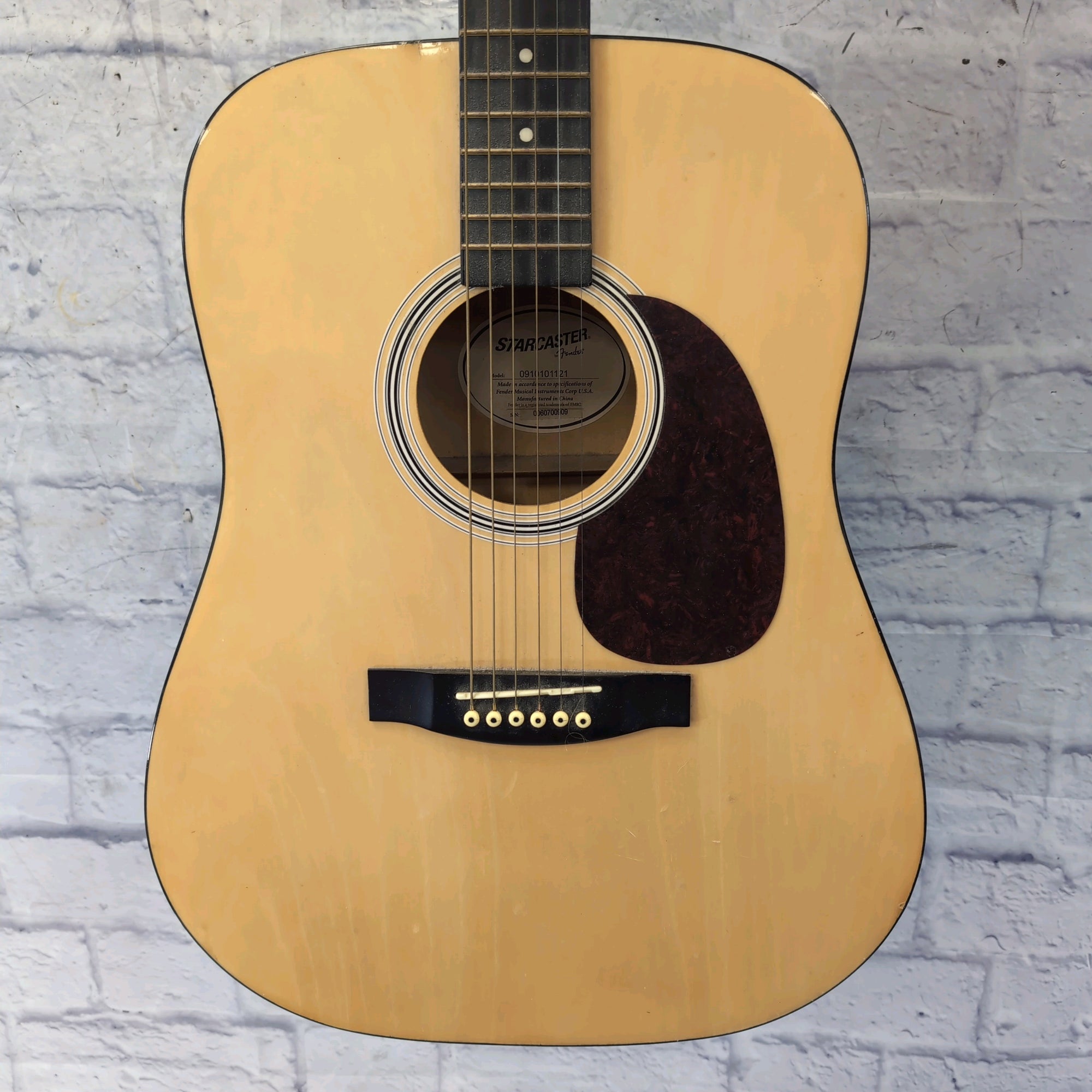 Fender Starcaster Acoustic AS IS Bridge Lift