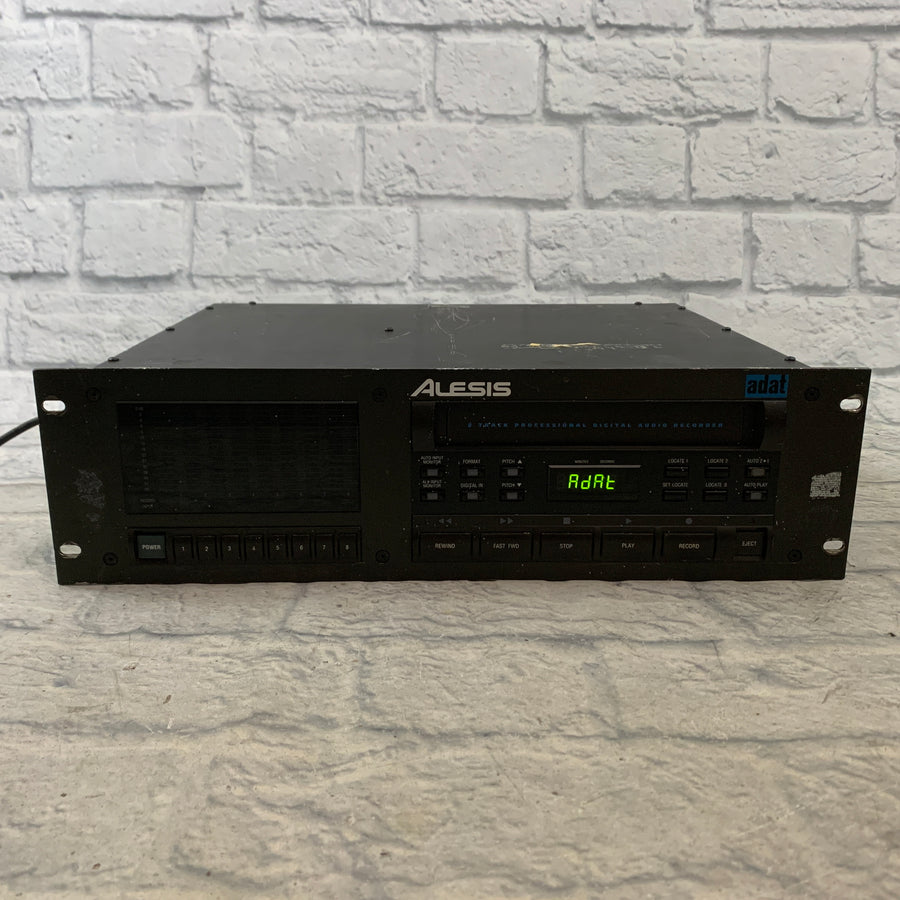 Alesis ADAT 16-Bit 8-Track Digital Audio Recorder "Blackface" AS IS PROJECT