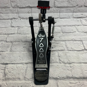 DW 7000 Dual-Chain Single Kick Pedal w/ upgraded beater