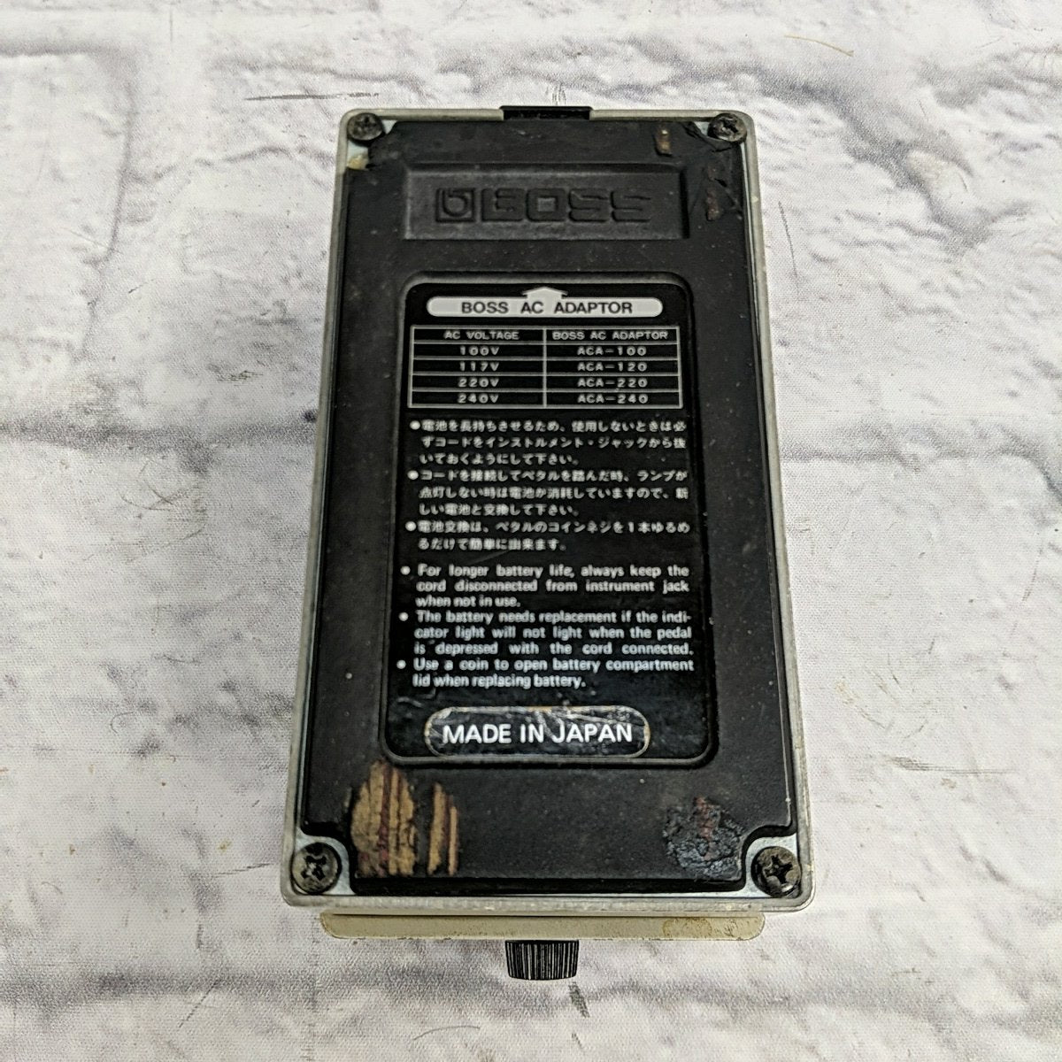 Boss GE-7 Graphic Equalizer EQ Vintage Guitar Effect Pedal MIJ