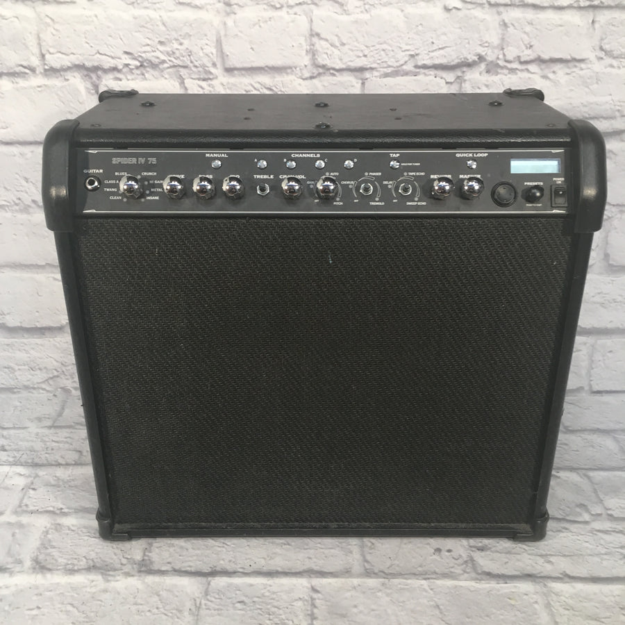 Line 6 Spider IV 75 Modeling Guitar Combo Amp
