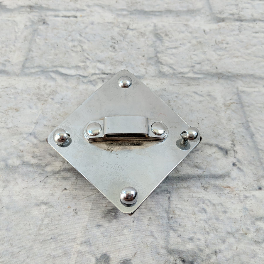 Wallberg and Auge 60s Diamond Plated Tom Bracket Mount