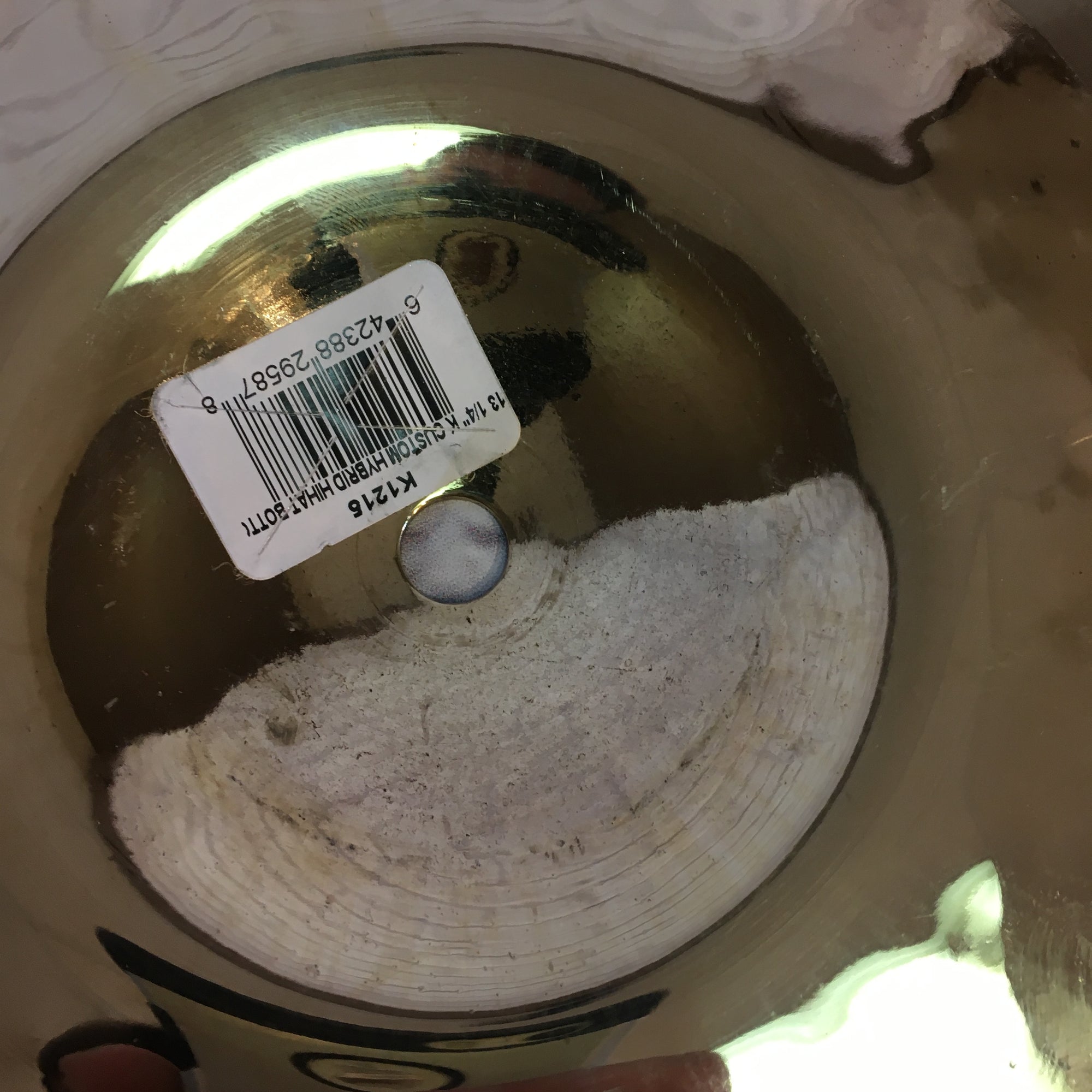 Zildjian 13.25in K Custom Hybrid Hi Hat Cymbal Pair