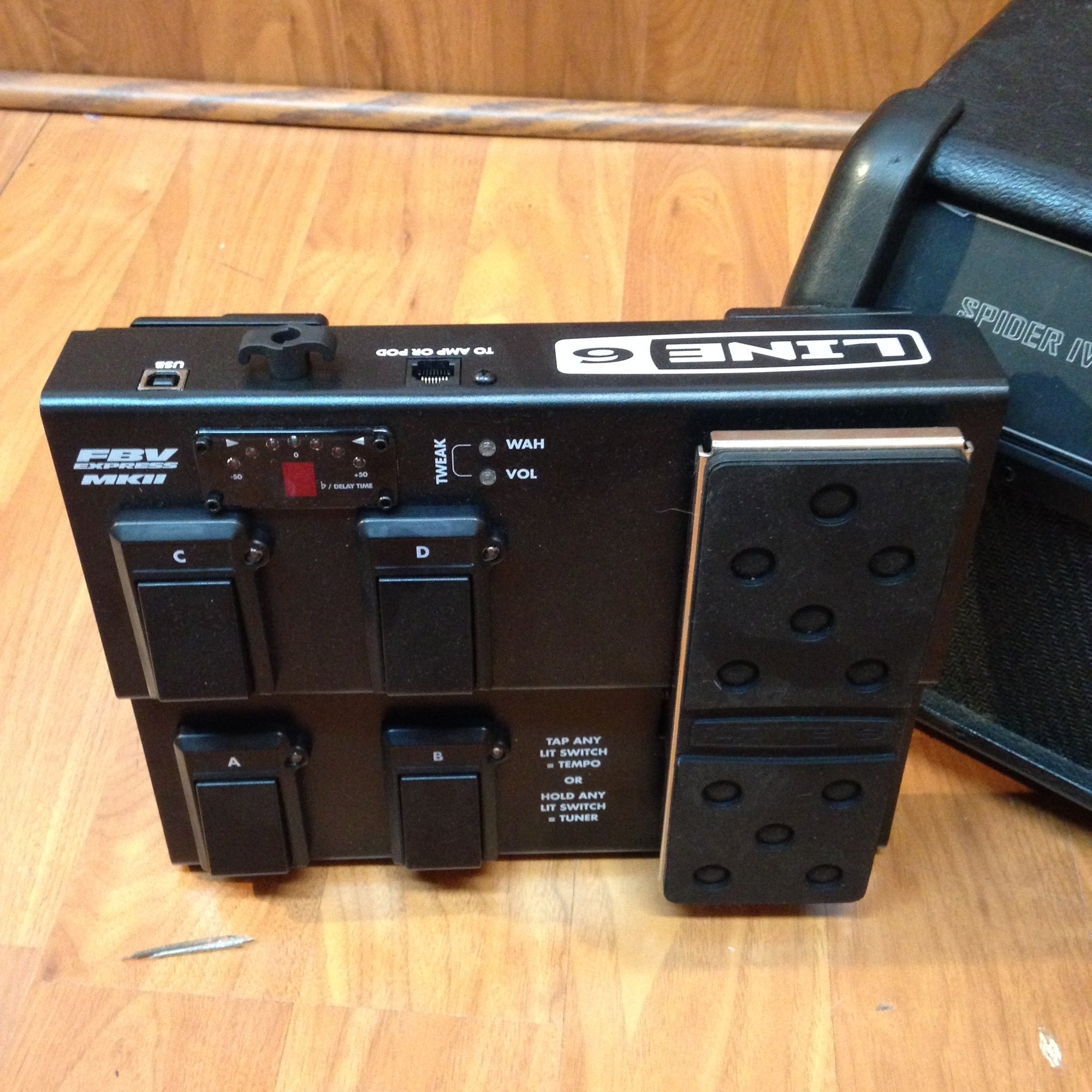 Line 6 Spider Iv 150 Head W/ Fbv4 Footswitch